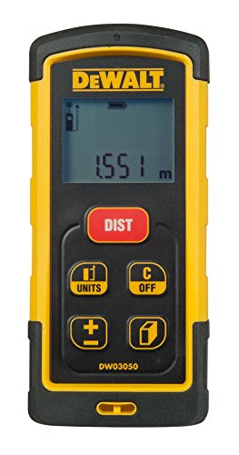 Dewalt DW03050-XJ Medidor láser de distancias con alcance de 50m, Gris