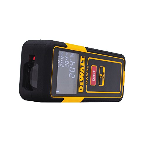 DeWalt DW065E - Medidor de distancia ligero, láser