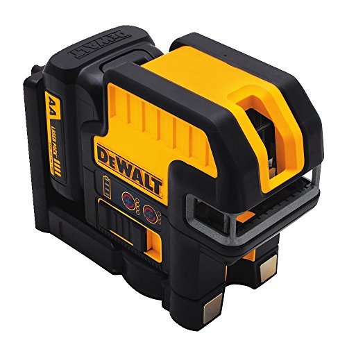 DeWalt DW0825LR - Láser de punta redonda (12 V, 5 puntas), color rojo