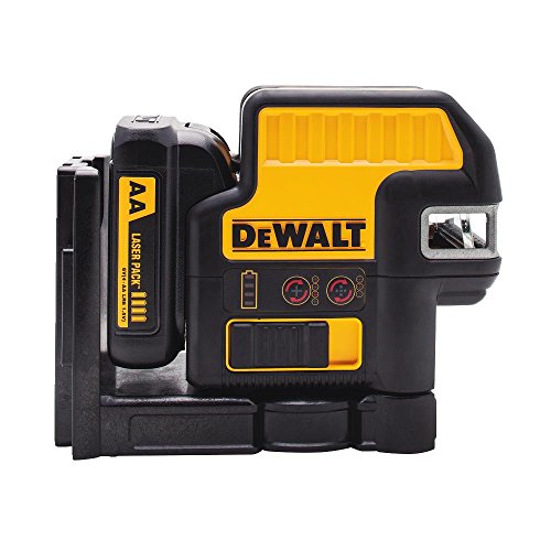 DeWalt DW0825LR - Láser de punta redonda (12 V, 5 puntas), color rojo