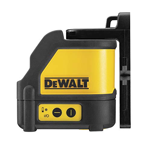 DEWALT DW0889-XJ Nivel láser en cruz rojo DW088K + medidor DW099S