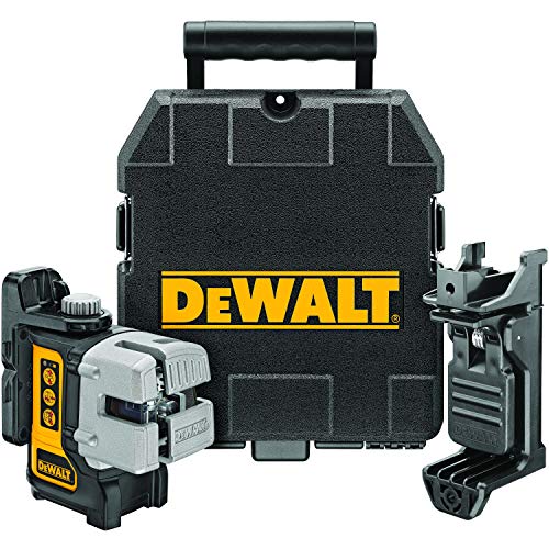 DEWALT DW089K Láser de línea de 3 vigas de auto nivelación