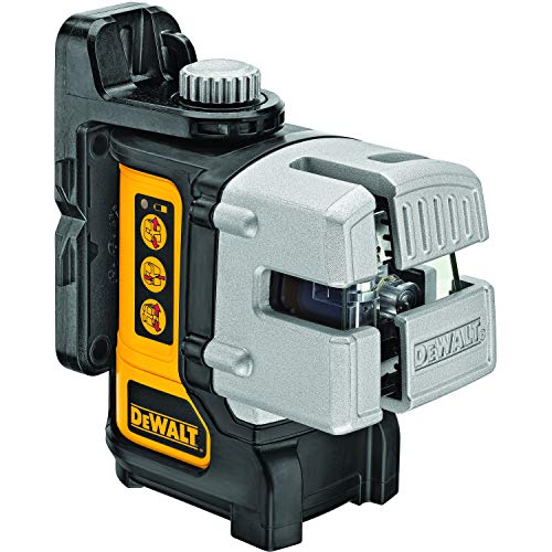 DEWALT DW089K Láser de línea de 3 vigas de auto nivelación