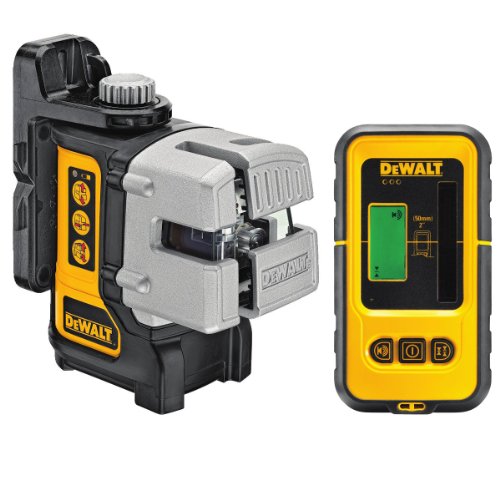 Dewalt DW089KD-XJ Láser autonivelante multilínea (Horizontal, Negro y amarillo