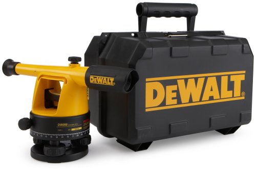 DeWalt dw090pk 20 x paquete de nivel de constructor con trípode y varilla