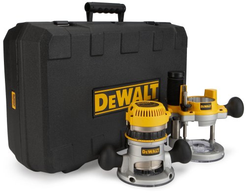 DeWalt dw618pk 12-amp 2 – 1/4 HP y de Incisión Router fijas de velocidad variable kit