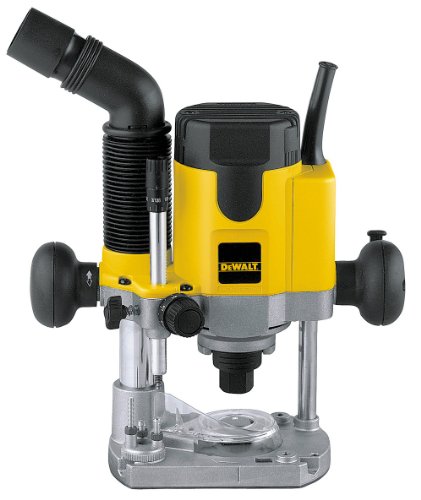 Dewalt DW621-QS Fresadora 1.100W-24.000 RPM (6-8 mm) -Electrónica, Negro, Amarillo