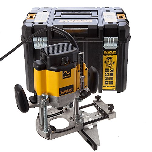 Dewalt DW625EKT-LX - De 1/2 pulgadas 110v fresadora por inmersión de velocidad variable en el cuadro de tstak