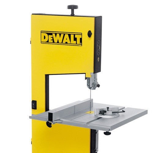 DEWALT DW876-QS - Sierra de Cinta 1.000W - 1 HP - 200mm altura corte. Mesa 500x500mm