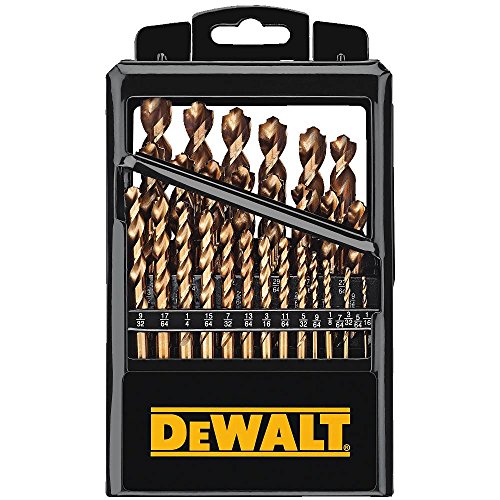 DeWalt dwa1269 Piloto punto Industrial cobalto juego de brocas (29 piezas)