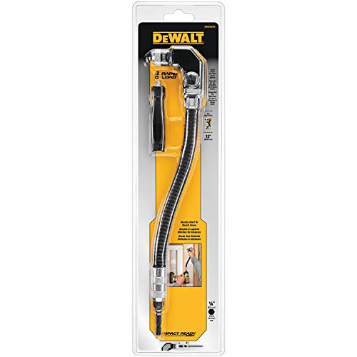 DEWALT DWARAFS Eje flexible en ángulo recto, 12 pulgadas