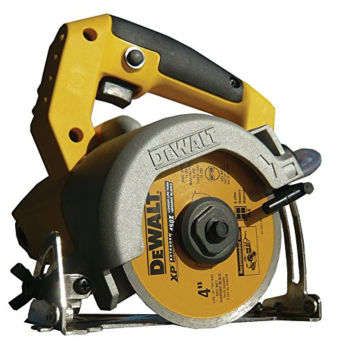 DeWalt DWC410-QS - Sierra de mano Circular de Diamante 1300W 110mm para Azulejos, paquete de 2