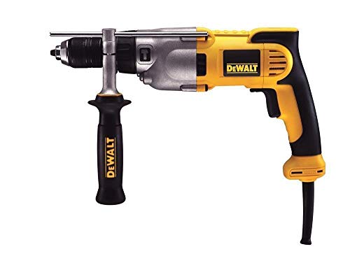 DEWALT DWD524KS-QS - Taladro percutor 1100W-electronico 2 velocidades 13 mm portabrocas auto. embrague maletin