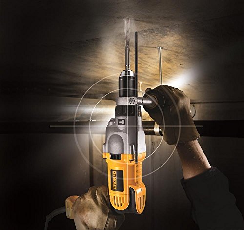 DEWALT DWD524KS-QS - Taladro percutor 1100W-electronico 2 velocidades 13 mm portabrocas auto. embrague maletin