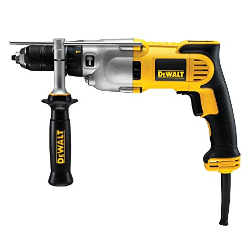 DeWalt DWD530KS-QS - Taladro percutor 1300W - Electrónico 2 velocidades 13mm portabrocas auto, embrague eléctrico y mecánico + maletín