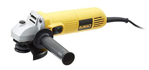 DeWalt DWE4016-QS DWE4016-QS-Mini-amoladora 115mm 730W 11.000 RPM Suave + Bloqueo y re-Arranque, 730 W