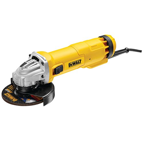 Dewalt DWE4217-QS Mini-amoladora 125 mm 1.200W 11.000 rpm, Negro y amarillo