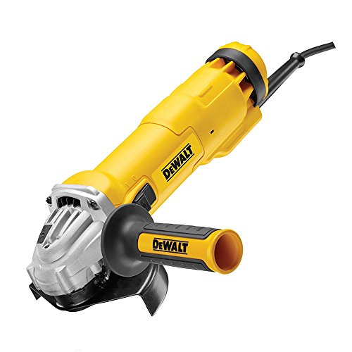 Dewalt DWE4227-QS DWE4227-QS-Mini-amoladora 125mm 1.200W 11.000 RPM Embrague Suave + Bloqueo y re-Arranque, 1200 W, 230 V, Multicolor, 125 mm