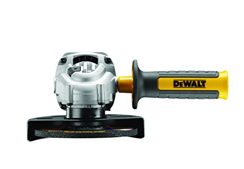 DeWalt DWE4237K-QS - Mini-amoladora 125mm 1.400W 11.500 rpm Arranque Suave + Bloqueo y re-arranque + maletín