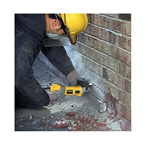 DEWALT DWE4257-QS - Amoladora eléctrica de 125 mm, 1500W, hasta 10.000 rpm