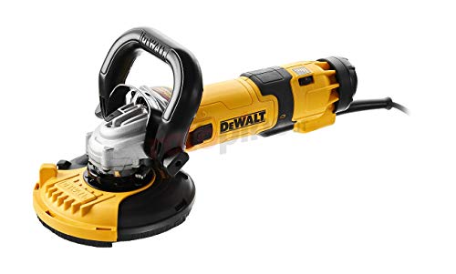 Dewalt DWE4257KT-QS Elektronik de Amoladora de ángulo hormigón 125 mm – 1500 W, 240 V, dwe4257kt de QS, 2 W, 240 V