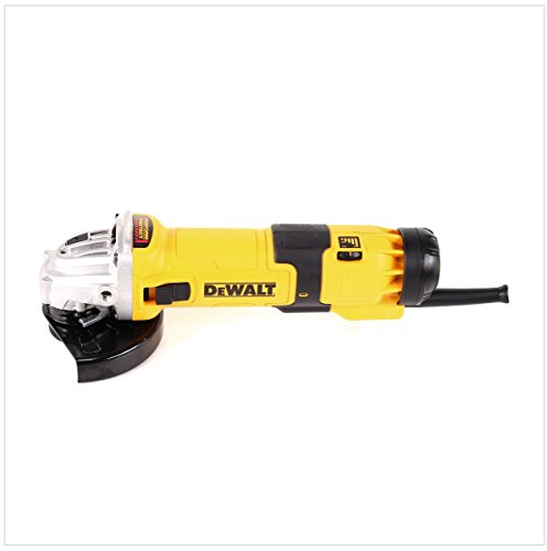 Dewalt DWE4257KT-QS Elektronik de Amoladora de ángulo hormigón 125 mm – 1500 W, 240 V, dwe4257kt de QS, 2 W, 240 V