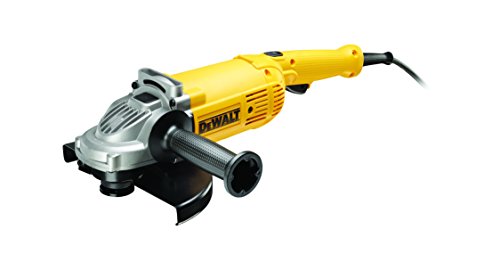 Dewalt DWE494-QS Amoladora 230 mm 2.200W 6.500 rpm, Negro/Amarillo, 2.200 W