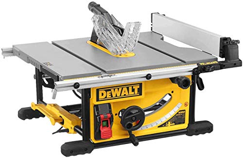 DeWALT DWE7492-QS DWE7492-QS-Sierra de Mesa 2.000W-Ø250mm-Mesa 670x630mm-Electrónica-Portátil, Negro/Amarillo, 2.000 W