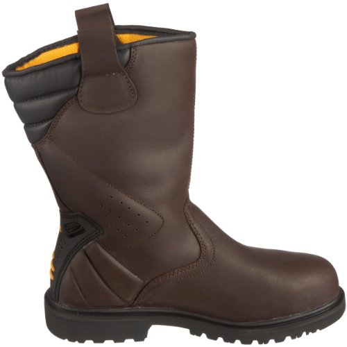 DEWALT DWF-50071-121-10 - Botas de cuero para hombre, color marrón, talla 44