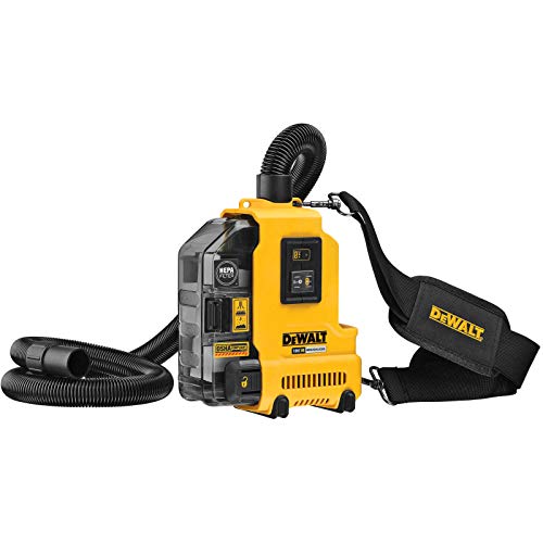 DeWalt DWH161N-XJ DWH161N-XJ-Aspirador sólidos XR 18V sin Cargador/batería, Schwarz/Gelb