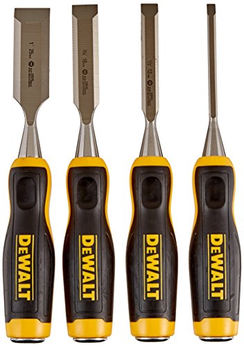 DeWalt dwht16063 hoja corta para cincel de madera, 4 piezas