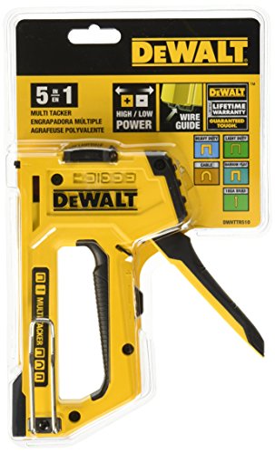 DeWalt dwhttr510 grapadora Brad clavos 2 en 1 Multi Herramienta