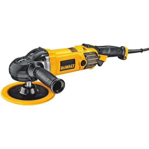 DeWalt DWP849X-QS Pulidora para Metal 1250W 180 mm y 150 mm 3.500 RPM Electrónica, Negro, Amarillo