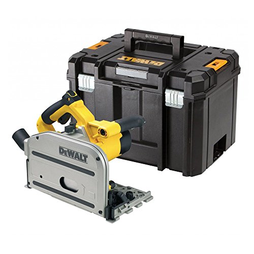 Dewalt DWS520KT-QS DWS520KT-QS-Sierra de Incisión 165mm, 1300 W, 230 V