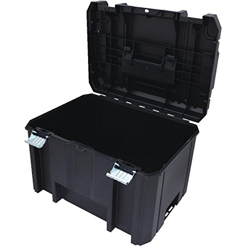 Dewalt DWST1-71195 TSTAK VI - Caja de almacenamiento para herramientas (23 L, sin bandeja), color negro