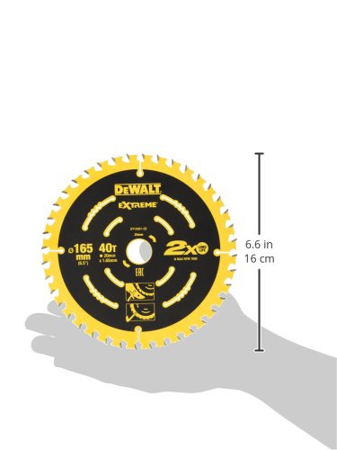 DeWalt Hoja de sierra circular, 40 dientes