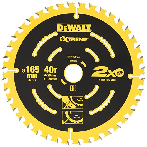 DeWalt Hoja de sierra circular, 40 dientes