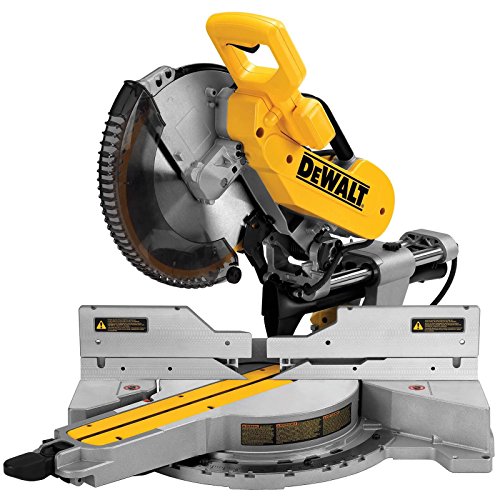 Dewalt - Juego de sierra ingletadora DWS780 y base DE7023