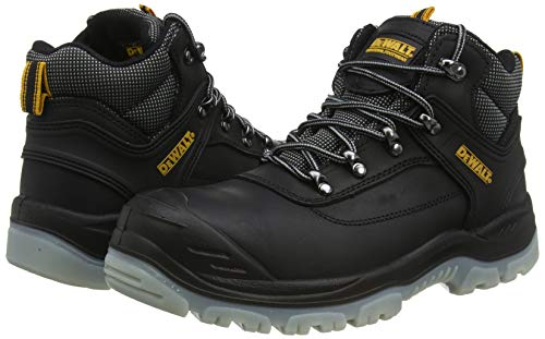 Dewalt Laser- Zapatos de cuero para hombre, talla 41, color negro