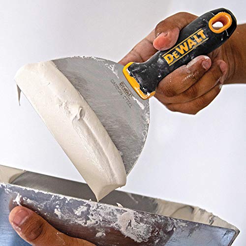 DEWALT Masilla cuchillos | acero inoxidable, agarre suave