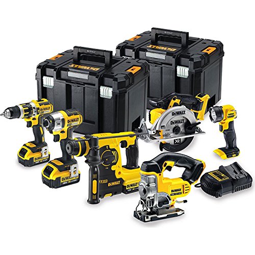 Dewalt Pack 6 herramientas Dewalt dck699m3t 18v xr (3 x 4.0ah) Li-ion + Tstaks