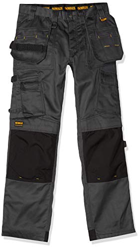 Dewalt Pro Tradesman GREY 30 31 - Pantalón de cintura (longitud de 31 cm), color gris
