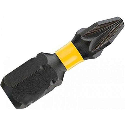 DEWALT PZ2 Extreme Impact Torsion - Punta de destornillador inalámbrico (25 mm)