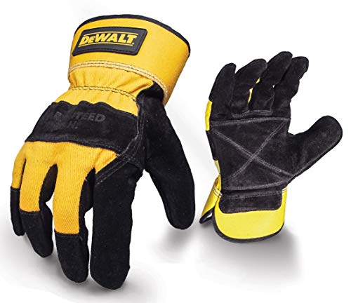 DeWalt Rigger General DPG41-L - Guantes, tamaño 10, color negro/ amarillo