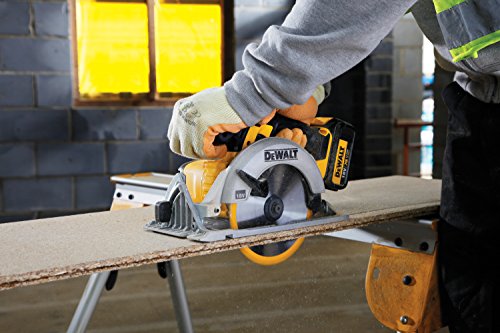 Dewalt Sierra Circular DCS391NT-XJ, 18 V, Negro, Plata, Amarillo