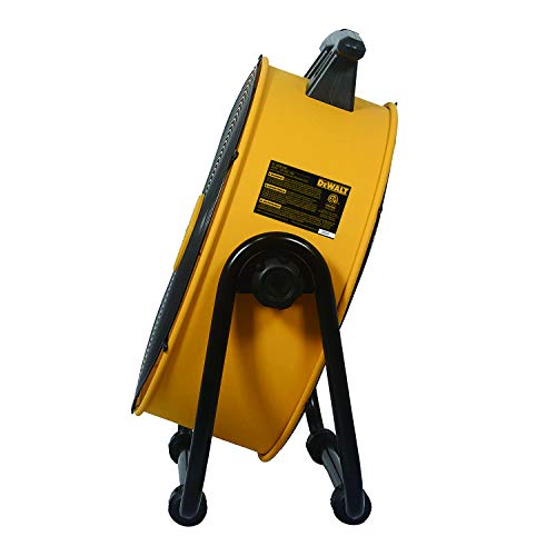 DeWalt Suelo/Ventilador de Tambor, Amarillo, 21 Pulgadas (50,8 cm)