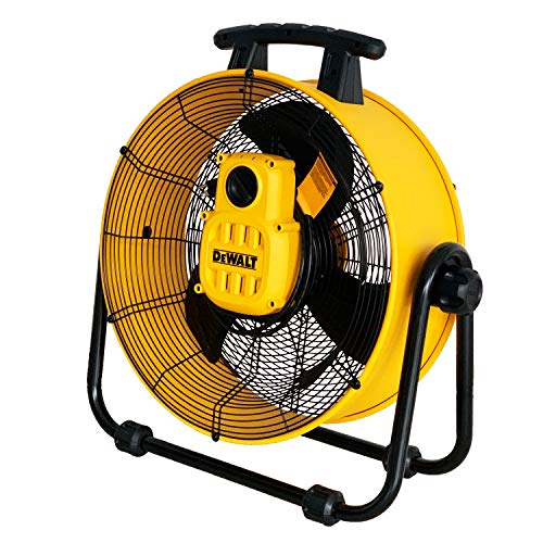 DeWalt Suelo/Ventilador de Tambor, Amarillo, 21 Pulgadas (50,8 cm)