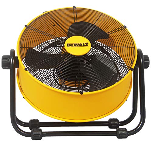 DeWalt Suelo/Ventilador de Tambor, Amarillo, 21 Pulgadas (50,8 cm)