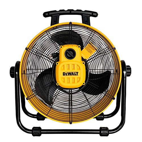 DeWalt Suelo/Ventilador de Tambor, Amarillo, 21 Pulgadas (50,8 cm)