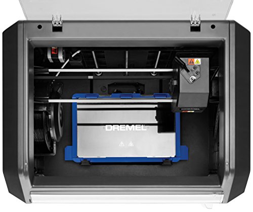 Dremel 3D45 - Impresora 3D Inalámbrica para Filamento PLA de 1.75mm, Nailon, ABS Eco y PETG con Pantalla Táctil a Color LCD, Volumen de Impresión de 254 x 152 x 170 mm, WIFI y Software de Modelado